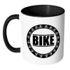 Cycling Mug Bike White 11oz Accent Coffee Mugs