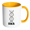 Cycling Mug DNA White 11oz Accent Coffee Mugs