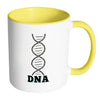 Cycling Mug DNA White 11oz Accent Coffee Mugs