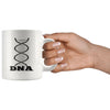 Cyclist Cycling Mug DNA 11oz White Coffee Mugs