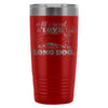 Dachshund Travel Mug Love And A Long Dog 20oz Stainless Steel Tumbler