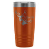 Deer Hunting Travel Mug I Like Big Racks 20oz Stainless Steel Tumbler