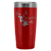 Deer Hunting Travel Mug I Like Big Racks 20oz Stainless Steel Tumbler