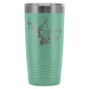 Deer Hunting Travel Mug I Like Big Racks 20oz Stainless Steel Tumbler