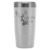 Deer Hunting Travel Mug I Like Big Racks 20oz Stainless Steel Tumbler