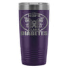 Diabetes Awareness Travel Mug Hope Cure 20oz Stainless Steel Tumbler