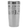 Dog Travel Mug I Dont Care Who Dies In A Movie 20oz Stainless Steel Tumbler