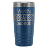 Fathers Travel Mug Worlds Greatest Dad Bod 20oz Stainless Steel Tumbler