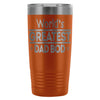 Fathers Travel Mug Worlds Greatest Dad Bod 20oz Stainless Steel Tumbler