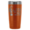 Firefighter Travel Mug No Smoke Too Thick No Fire 20oz Stainless Steel Tumbler