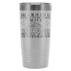 Firefighter Travel Mug Warning Firefighters Wife 20oz Stainless Steel Tumbler