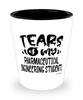 Funny Pharmaceutical Engineering Professor Teacher Shotglass Tears Of My Pharmaceutical Engineering Students