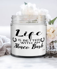 Funny Abaco Barb Horse Candle Life Is Better With An Abaco Barb 9oz Vanilla Scented Candles Soy Wax