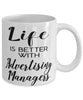 Funny Advertising Manager Mug Life Is Better With Advertising Managers Coffee Cup 11oz 15oz White