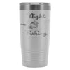 Funny Anglerfish Travel Mug Night Fishing 20oz Stainless Steel Tumbler