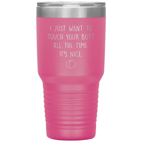 I Work Out Just Kidding – Engraved Stainless Steel Tumbler