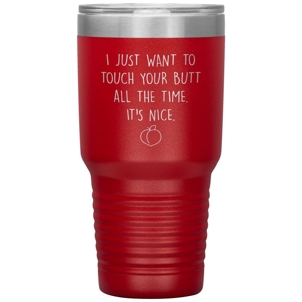 I Work Out Just Kidding – Engraved Stainless Steel Tumbler