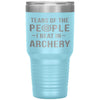 Funny Archer Tumbler Tears of The People I beat In Archery Laser Etched 30oz Stainless Steel Tumbler