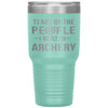Funny Archer Tumbler Tears of The People I beat In Archery Laser Etched 30oz Stainless Steel Tumbler