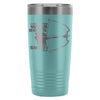 Funny Archery Coffee Travel Mug Dont Wear Bows 20oz Stainless Steel Tumbler