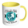 Funny Archery Mug This Is What I Look Like White 11oz Accent Coffee Mugs