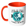 Funny Archery Mug This Is What I Look Like White 11oz Accent Coffee Mugs