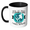 Funny Archery Mug This Is What I Look Like White 11oz Accent Coffee Mugs