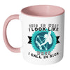 Funny Archery Mug This Is What I Look Like White 11oz Accent Coffee Mugs