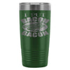 Funny Bacon Travel Mug Put Bacon On My Bacon 20oz Stainless Steel Tumbler