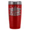 Funny Bacon Travel Mug Put Bacon On My Bacon 20oz Stainless Steel Tumbler