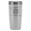 Funny Beard Travel Mug Respect The Beard 20oz Stainless Steel Tumbler