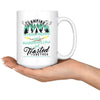 Funny Camping Mug Where Friends And Marshmallow Get 15oz White Coffee Mugs
