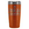 Funny Camping Travel Mug What Happens Around 20oz Stainless Steel Tumbler