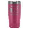 Funny Cat Travel Mug I Hug My Cat So I Dont Punch 20oz Stainless Steel Tumbler