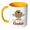 Funny Cookie Mug One Tough Cookie White 11oz Accent Coffee Mugs