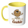 Funny Cookie Mug One Tough Cookie White 11oz Accent Coffee Mugs