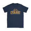 Funny Cycling Biker Cyclist Shirt Cycologist Gildan Womens T-Shirt