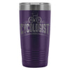 Funny Cycling Travel Mug Cycologist 20oz Stainless Steel Tumbler