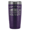 Funny Fishing Travel Mug Master Baiter 20oz Stainless Steel Tumbler