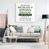 Funny Gamer Housewarming Canvas Print Gift New Achievement Adulting Level Up New Homeowner Ready To Hang
