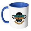 Funny Gym Mug Weightlifting Cheaper Than Therapy White 11oz Accent Coffee Mugs