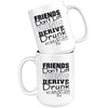Funny Math Mug Friends Don't Let Friends Derive Drunk 15oz White Coffee Mugs