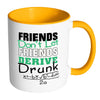 Funny Math Mug Friends Don't Let Friends White 11oz Accent Coffee Mugs