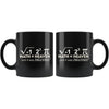 Funny Math Mug I Ate Some Pie And It Was Delicious 11oz Black Coffee Mugs