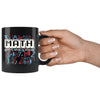 Funny Math Mug Mental Abuse To Humans 11oz Black Coffee Mugs