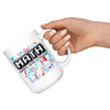 Funny Math Mug Mental Abuse To Humans 15oz White Coffee Mugs