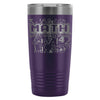 Funny Math Travel Mug Mental Abuse To Humans 20oz Stainless Steel Tumbler