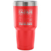 Funny Math Travel Mug Some Days I Wish Calculus 30 oz Stainless Steel Tumbler
