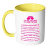 Funny Nurse Mug 10 Reasons To Love A Nurse White 11oz Accent Coffee Mugs