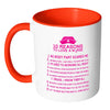 Funny Nurse Mug 10 Reasons To Love A Nurse White 11oz Accent Coffee Mugs